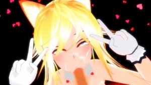 [MMD] Big tits Bitch Musume 2 seems to want a SEX dance at your erection cock