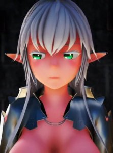 [MMD] Elf Princess Knight Changed Fast 2 Frames