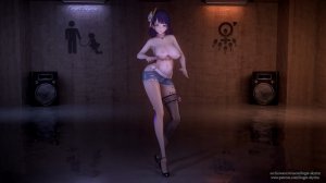 [MMD] Forgetskyrim 17. Miniskirt - Raiden Shogun