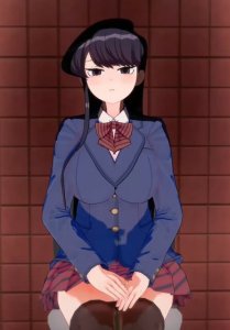 [MMD] Komi-san school life where she made a lot of friends