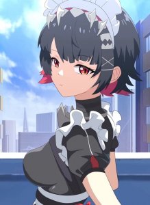 A shark girl asked to stay at my house